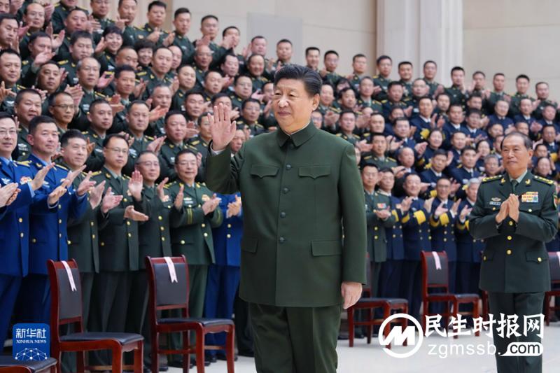 习近平春节前夕视察慰问驻天津部队 向全体人民解放军指战员武警部队官兵军队文职人员民兵预备役人员致以新春祝福