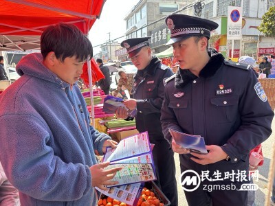 “辛辛苦苦干一年，一场赌博全白干！”--待补派出所深入集市开展禁赌宣传活动 