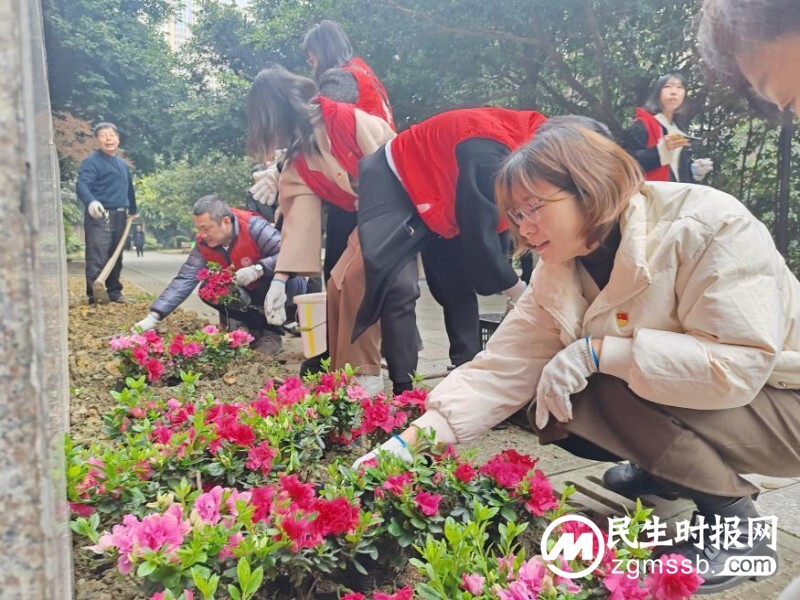 “倡导文明新风，环保你我同行”-上游社区党建结对志愿服务活动