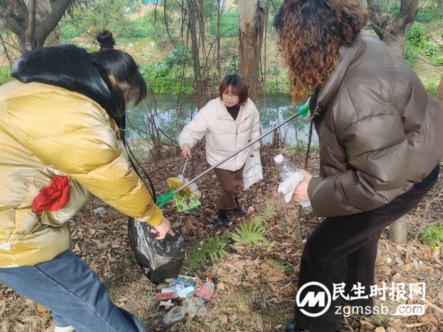 “倡导文明新风，环保你我同行”-上游社区党建结对志愿服务活动